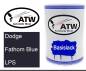 Preview: Dodge, Fathom Blue, LPS: 500ml Lackdose, von ATW Autoteile West.